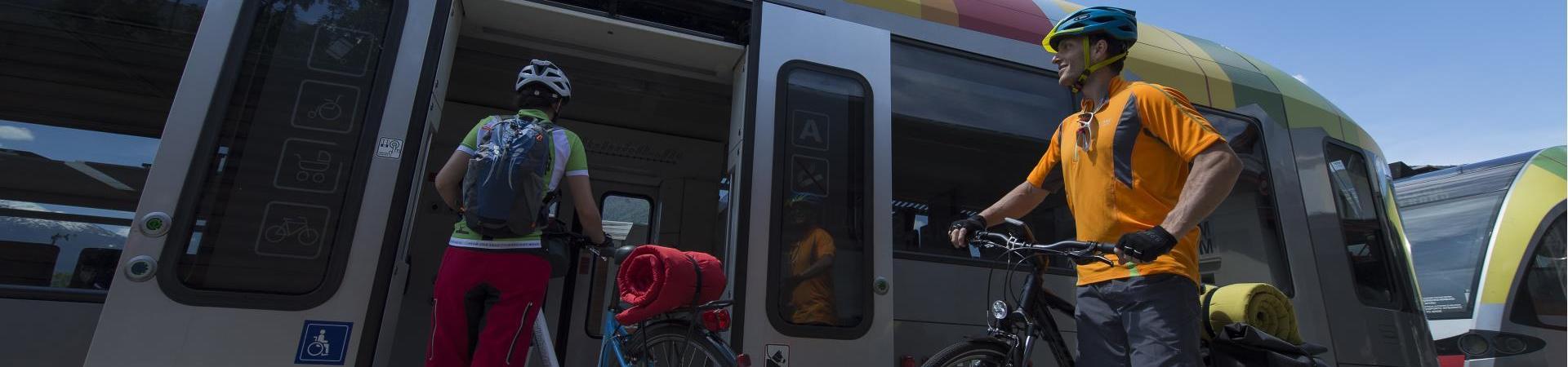 Train and Bike in Upper Venosta Valley