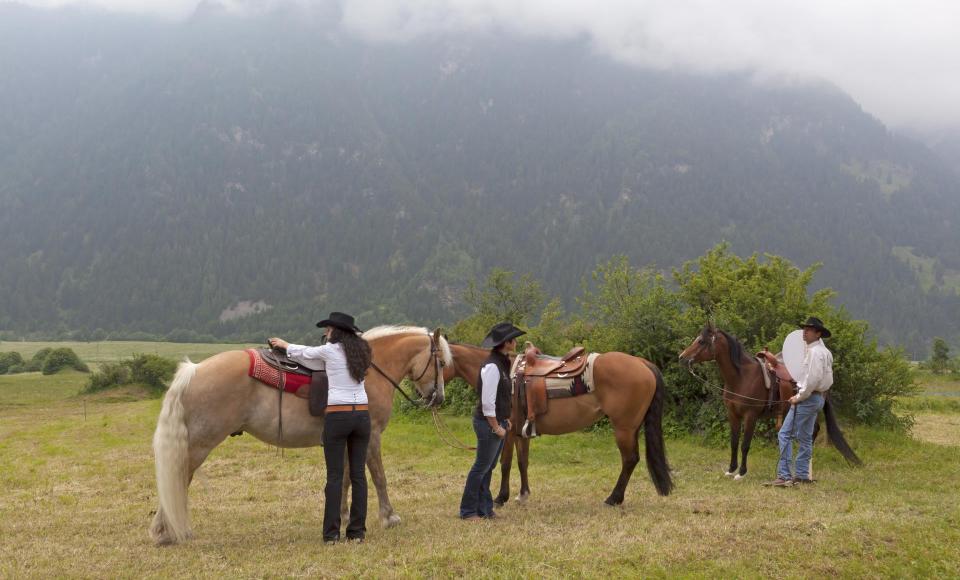 Horse-back riding